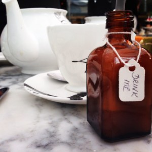 Marvellous Mystery of how they got the Passion Fruit dessert in the bottle.